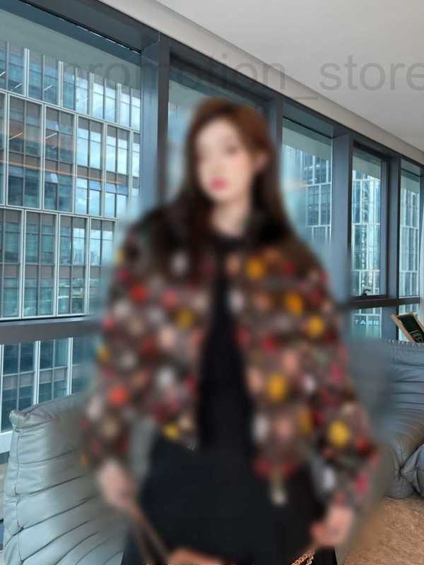 

Women' Jackets designer autumn winter new classic old flower head patchwork printed down cotton jacket 80CB, Color panel