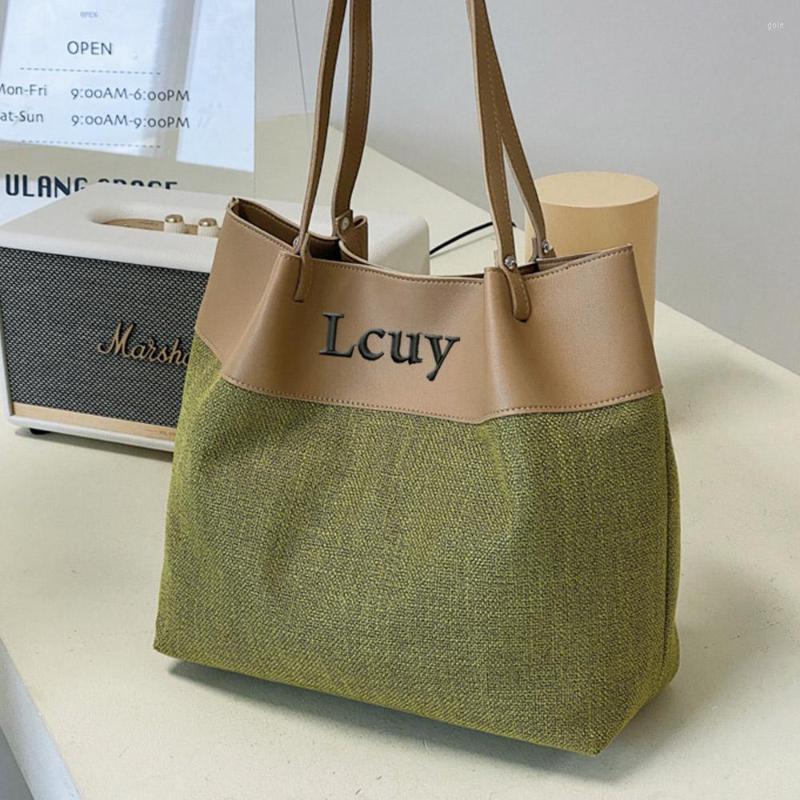 

Backpack Large Capacity Bag Women's Fashion Handbag Personalized Name Shoulder Ladies Underarm Tote With Embroidered, Color 4