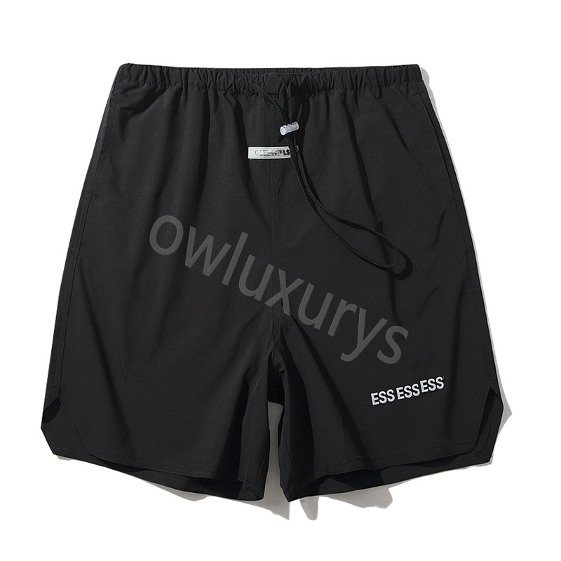 

2023 summer men cotton jogging shorts solid casual essen beach pants fashion sports fears mens shorts ofgod, The same as original