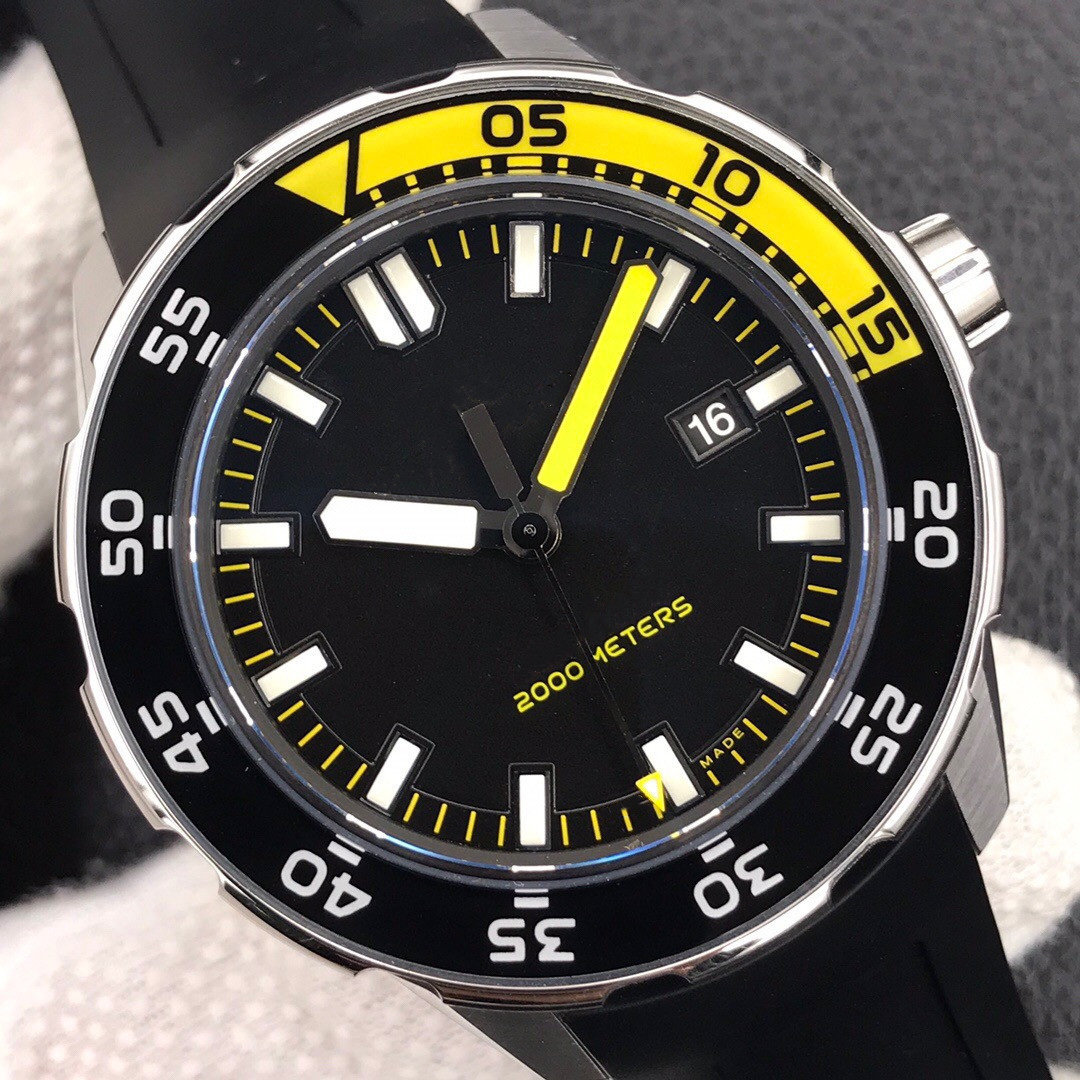 

AAA 3A Quality Band Watches 42mm Men Sapphire Glass Rubber With Gift Box Automatic Mechanical Jason007 watch 1