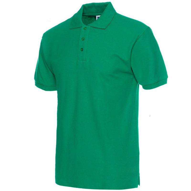 

Men' Polos Tee Shirt Men Brand Solid Color Cotton Shirts Camisa Masculina Mens Casual Fashion Short Sleeve Hombre Jerseys Tops Clothing 230414, Green