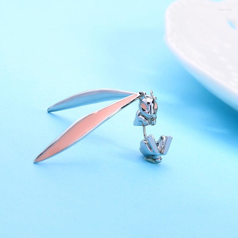 

Dangle Earrings Trendy Fashion Cute Gold/Silver Color Enamel Earring For Women Wholesale Charming Date Gift Jewelry Handmade