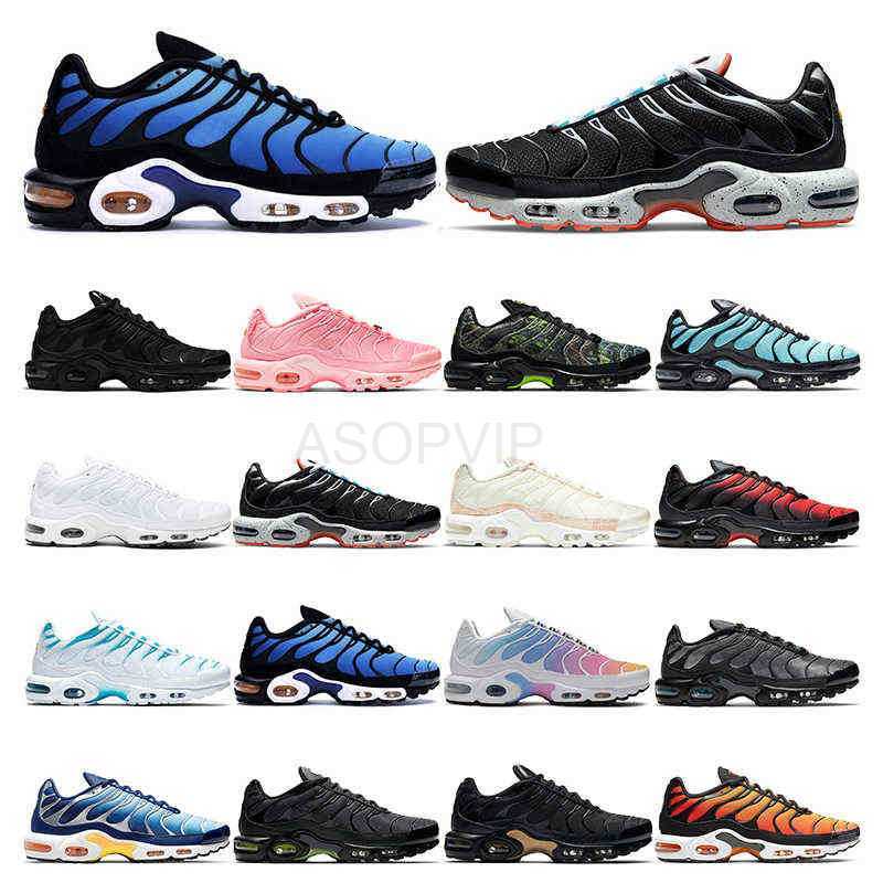 

top tn plus running shoes for men women black white Atlanta Sustainable Dolphins Vibes hyper Pastel bule Rainbow ge pink mens sports, 43