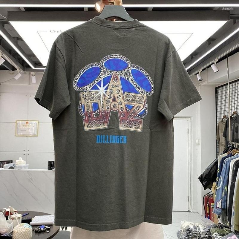 

Men's T Shirts 2023ss Washed Heavy Fabric Shirt Men Women High Quality Summer Style T-shirt Tops Tee