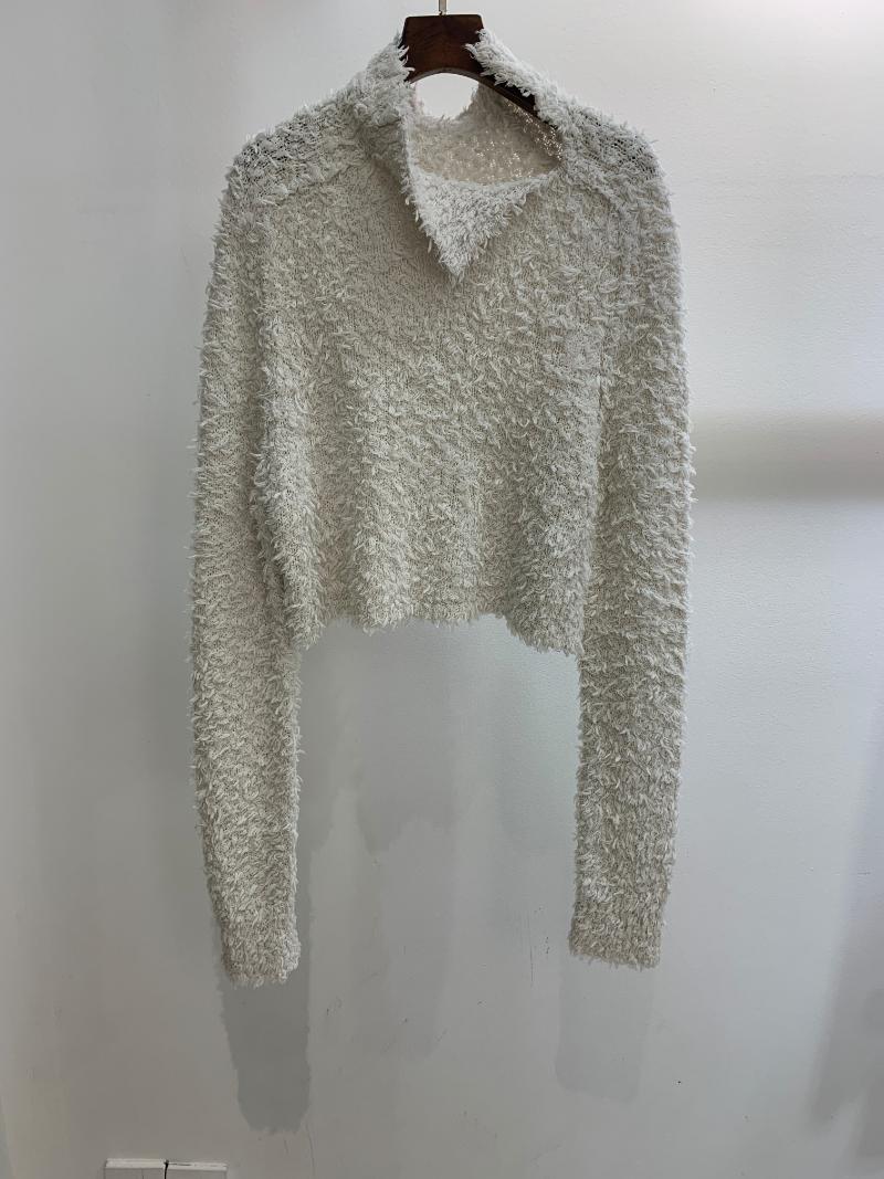 

Women' Sweaters The 2023 Long Hair Short Sweater 1110, The picture color