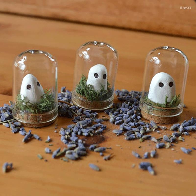 

Pendant Necklaces Captured Ghosts | Bells Craft Moss Spooky Friends Halloween Decorations