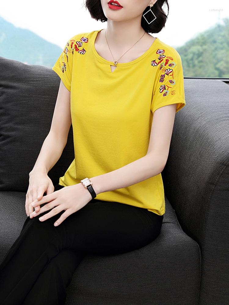 

Women's T Shirts BOBOKATEER O-Neck T-shirt Female Clothing Summer Tops Mujer Camisetas Short Sleeve Woman Tshirts Cotton T-shirty Damskie, White