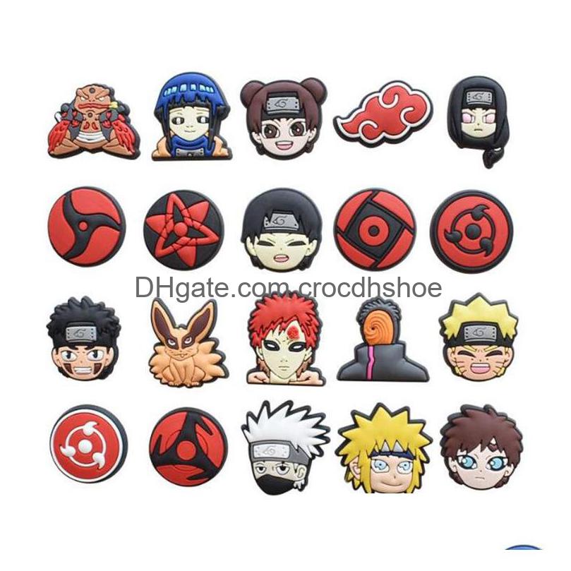 

Shoe Parts Accessories Cute Pvc Croc Charms Shoes Buckles Bracelets Drop Delivery Oterx