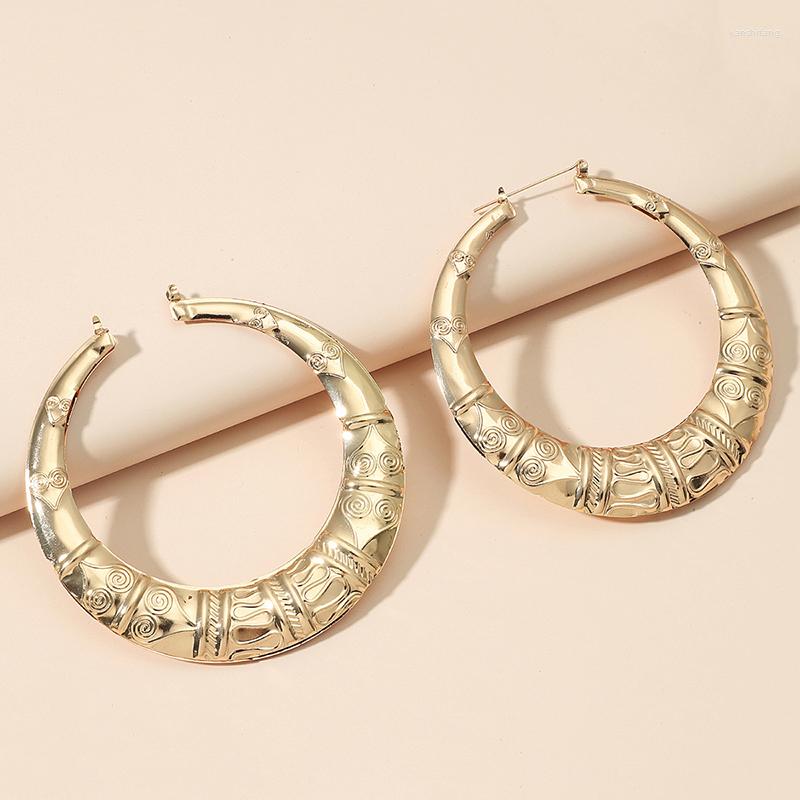 

Dangle Earrings Modern Women's 2023 Boho Jewelry-Accessories Exaggeration Personality Metal Punk Circles Hanging Wholesale