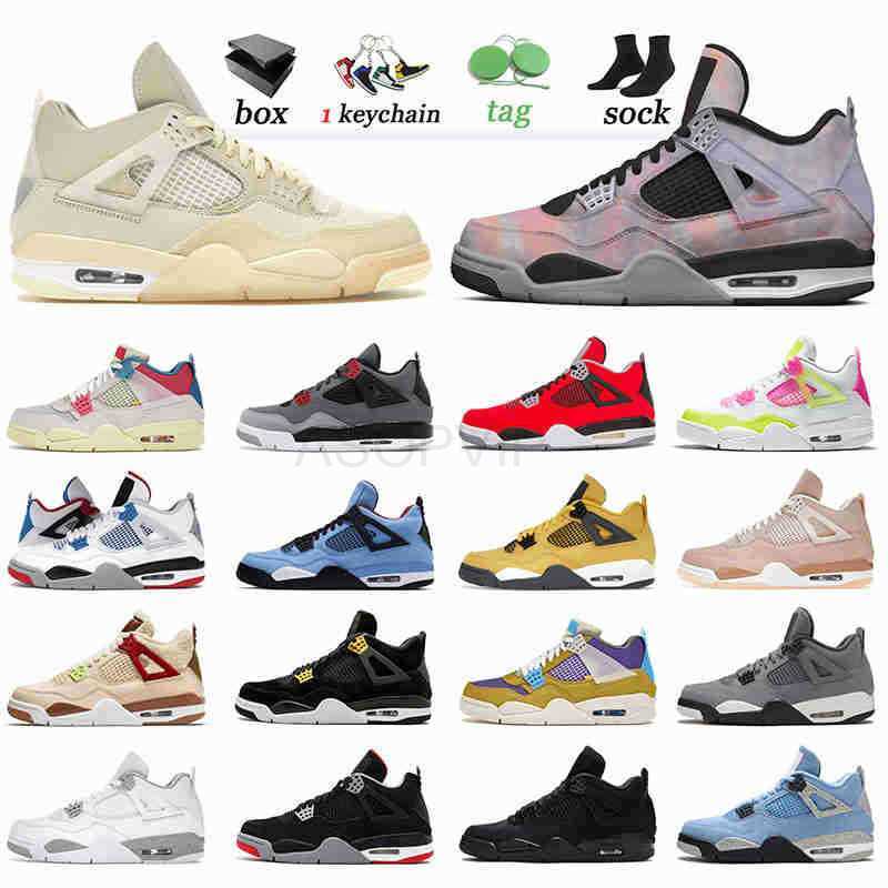 

Zen Master 4 Jumpman New Black Cat 4s Basketball Shoes Designer Women Men Paris Sail White Oreo Mens Trainers University Blue Bred Red, 36-47 (3)