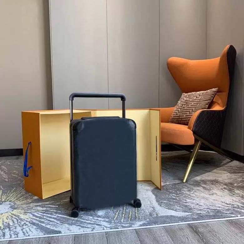 Designer Luxury Spinner Luggage Trolley for Men & Women - Durable Rollable Suitcase with Wheels-image-920896628