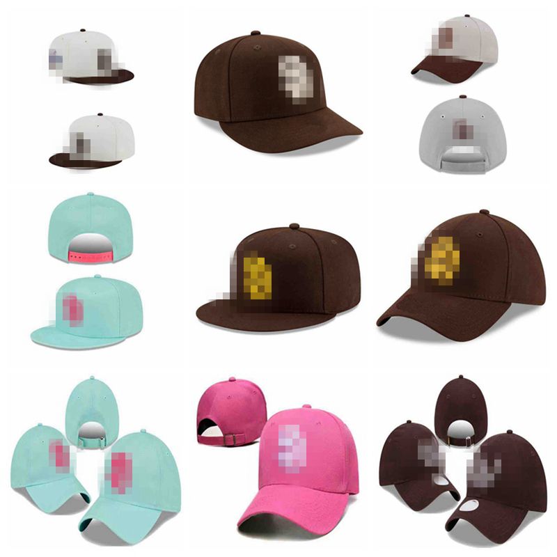 wholesale 24 styles Padreses- SD letter Baseball Caps wholesale New Arrivals Casual Style Gorras Sport Hip Hop men Women Brand New Snapback Hats