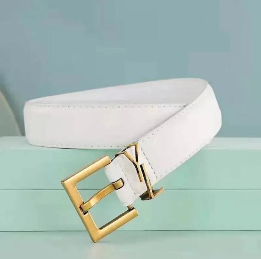

Belt Luxury Fashion Casual Women s Belt Leather 3cm Wide High Quality Men s Designer Belt S Buckle cnosme Belt Cintura Ceintures Box, With box
