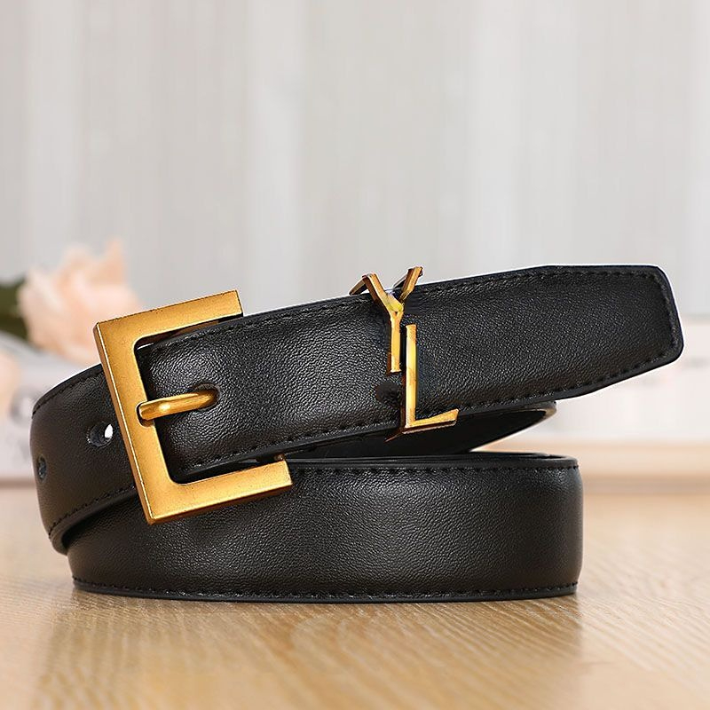 

Luxury Designer Belt for Women Leather Cowhide Men Designers Belts Bronze Buckle Silver Womens Waistband Wholesale, Aspic