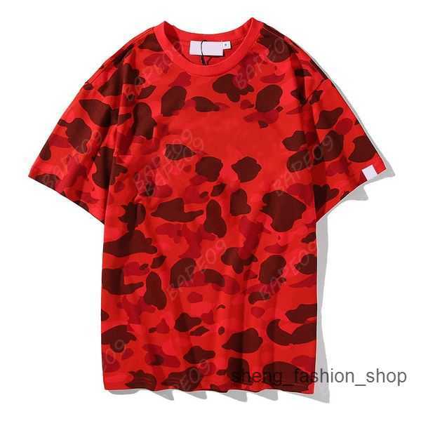 

Bathing ape Designers Summer Loose Shark Printed T-shirts Camouflage Short Sleeve High Street Casual T-shirt for Men Women 4 4PK5, 5071