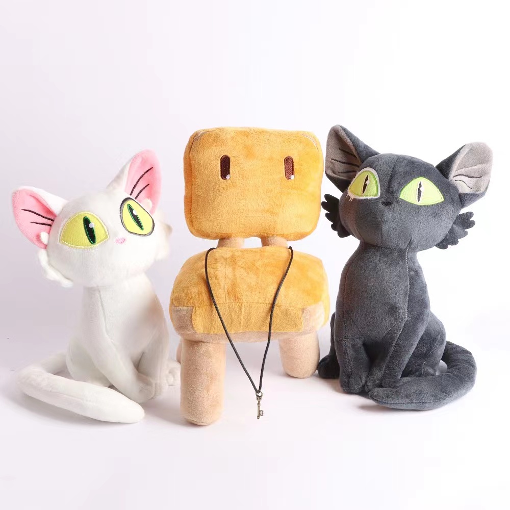 

Suzume No Tojimari Plush Toys Cute Anime Cat Soft Stuffed Cartoon Dolls Peluche Toy For Kid Birthday Xmas Gift Home Room Decor, White
