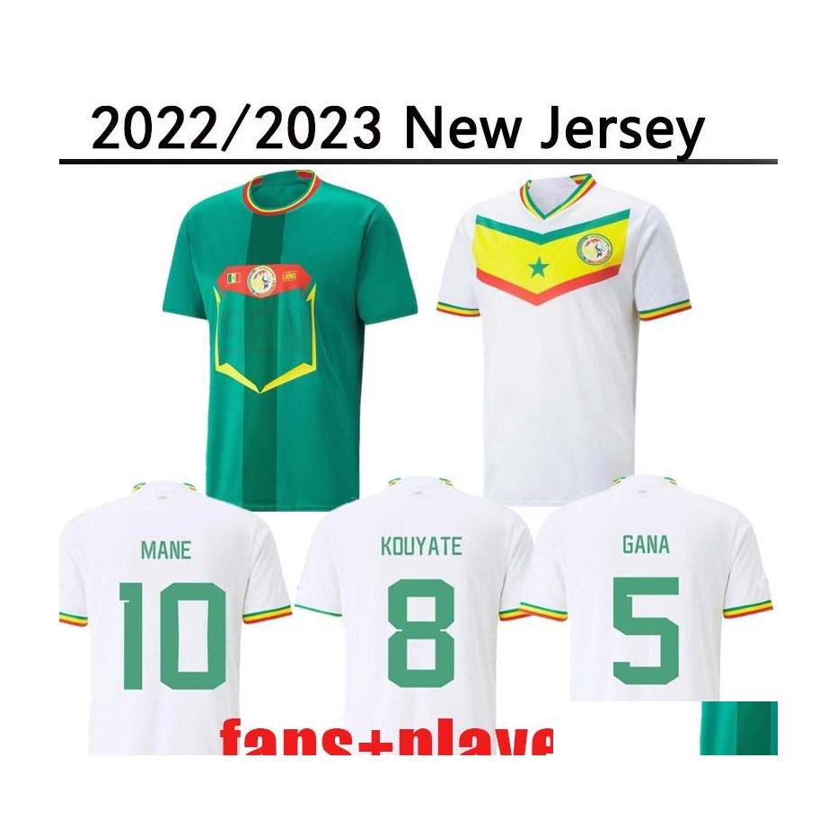 

Yoga Outfit 2022 Senegal 1 Star Soccer Jerseys 22 National Mane Koibaly Gueye Sarr Maillot De Football Shirt 2002 Retro Vintage Clas Dhtbz