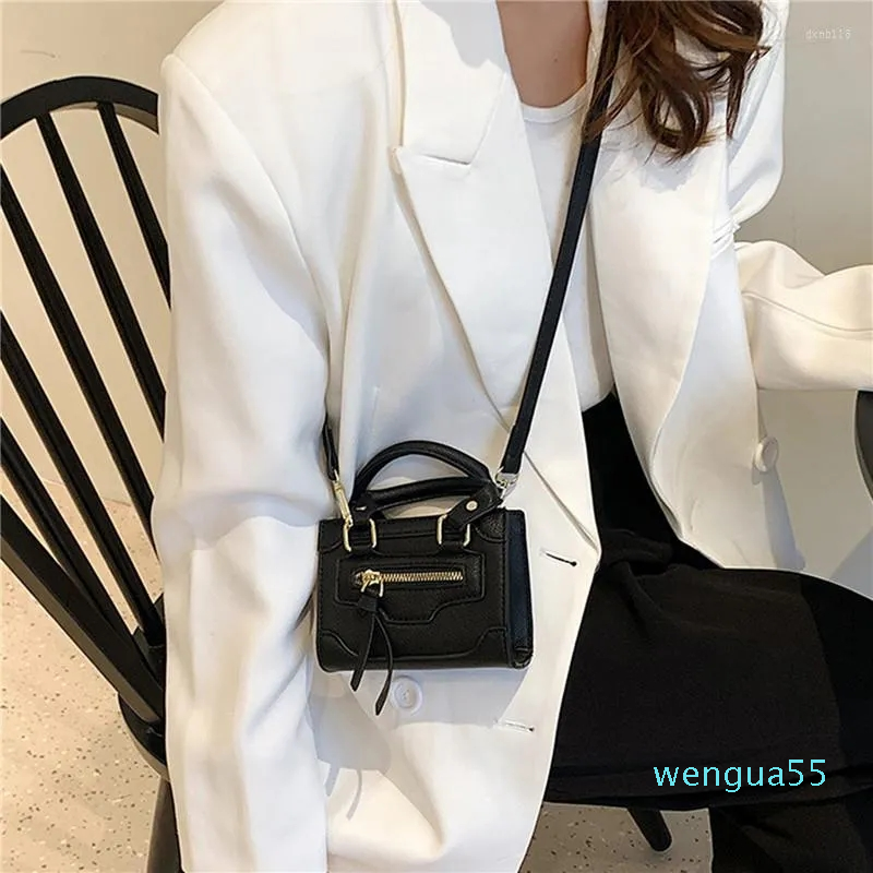 

Evening Bags Mini Handbags For Women Lychee Pattern Candy Color Coin Lipstick Purses And Handbag 2023 Designer Luxury Motorcycle Bag, Brown