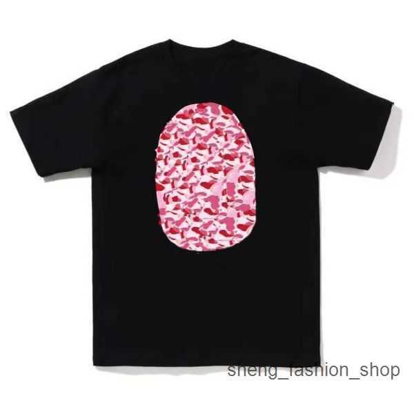

Bathing ape Tops T-shirts Sporty Womens Tees Trends Designer Cotton Short Sleeves Luxury Sharks Tshirts Clothing Street Shorts Clothes Aaa 1 YBL0