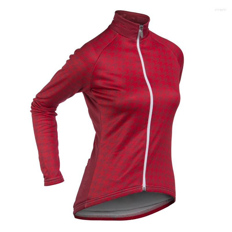 

Racing Jackets 5 Colors 2023 Women's Pro Cycling Long Clothing Bike Bicycle Sleeve Jersey Spring Autumn, Beige