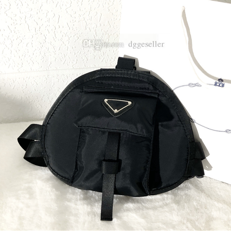 

Designer Dog Backpack Comes with Snack Bag Classic Triangle Metal Plate Design Dog Pack for Hiking Training and Daily Walking Fit Puppy and Small Dogs Black K14