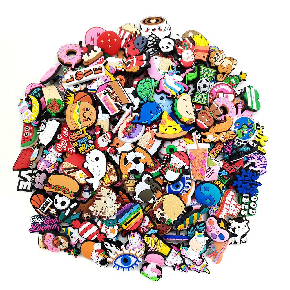 

Other Lot Of 10500 Random Shoe Charms For Sandals Funny Cute Diy Decoration Cartoon Jibz Unisex Kids Party Gifts Drop Delivery Otqt5