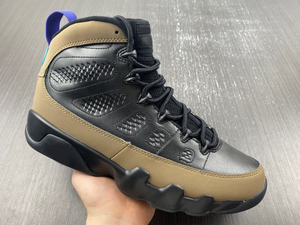 

2023 Authentic Basketball Shoes Air 9 9s Light Olive Concord CT8019-034 Sports Sneakers Outdoor Trainers Mens With Box 7-13, #1