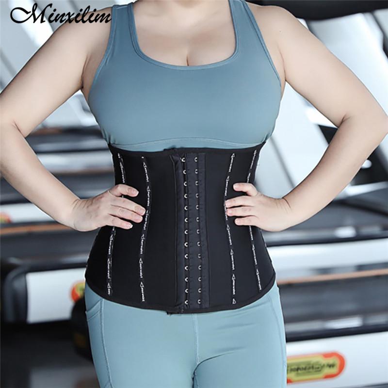 

Women's Shapers High Waist Trainers Slimming Belts For Women Body Shapewear Belly Reductive Girdle Corset Black Stomach Modeling Straps