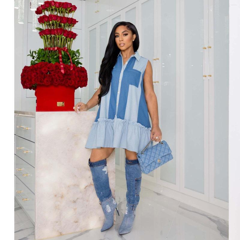 

Casual Dresses Design Sexy Package Hips Dress Women 2023 Slim Bodycon Summer Korean Fashion Party Vestidos Wholesale, Blue