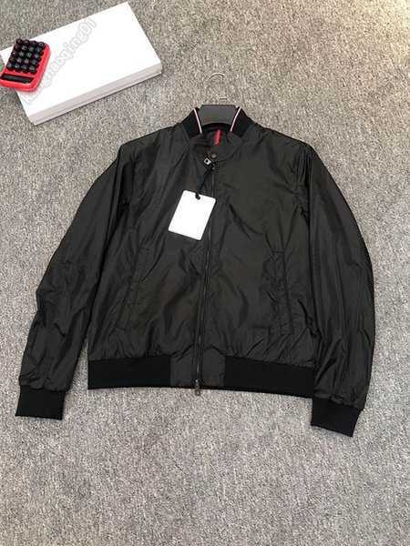 

Reppe Stand-up Collar Flight mens jacket 21SS High Quality Brand coat Casual Street Luxurys Designer coats NFC Fashion hombre CKF6, Black