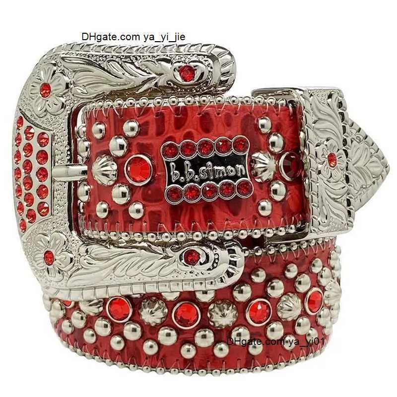 

Belts Fashion Designer Classic Bb Belts simon Mens Womens rhinestone belt with bling rhinestones miss seller 1000, Yellow