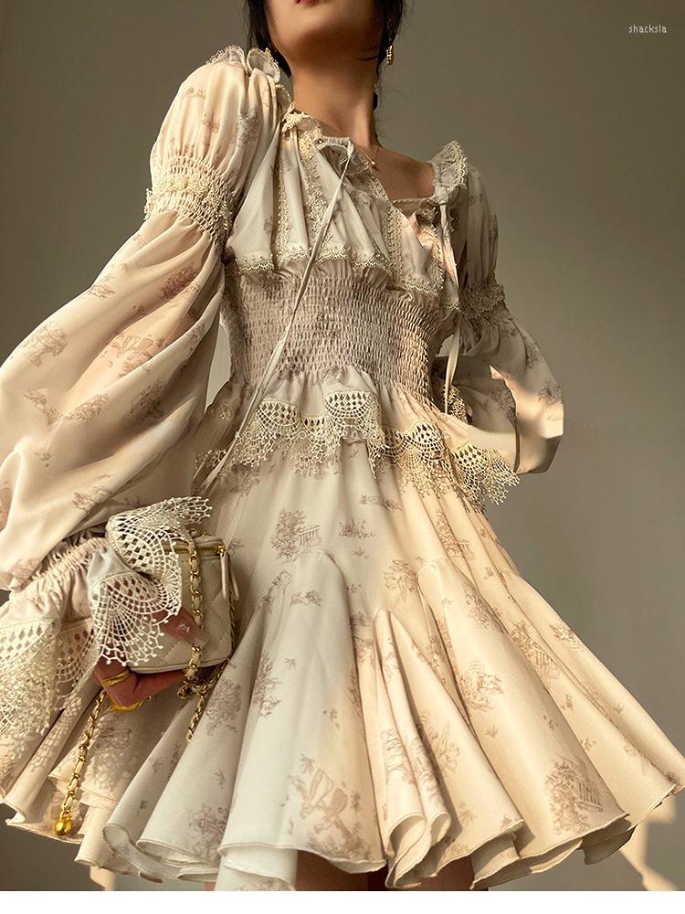 

Work Dresses Summer Vintage Two Piece Set Women Floral Designer Party Mini Skirt Suit Female Casual Korean Fashion Retro Elegant 2023, Beige