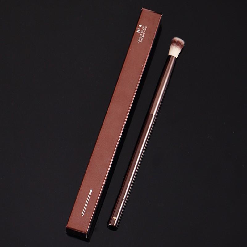 

Makeup Brushes Eyeshadow Crease Brush No 4 Metal Handle Soft Synthetic Nose Blending Contouring Cosmetics Tool