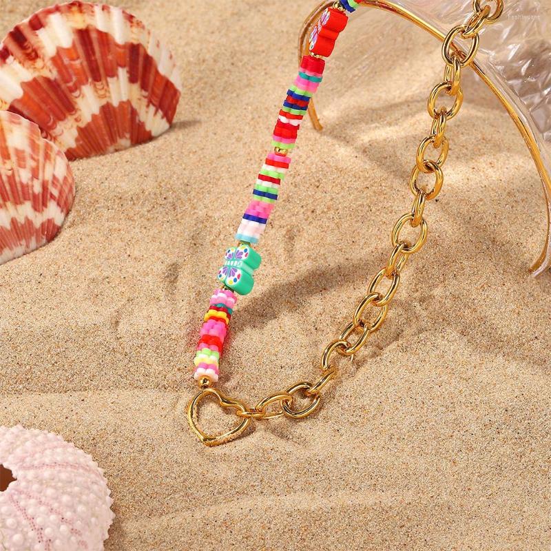 

Chains Women Necklace Adjustable Linked Neck Chain Stainless Steel Hollow Choker Engagement Jewelry Fashion Decoration