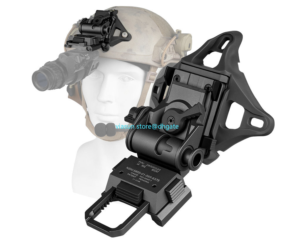 

Metal L4 G24 L4G24 NVG Mount Bracket Holder For PVS15 PVS18 GPNVG18 Goggle Night Vision Stent Skip Fast OPS Helmet Parts