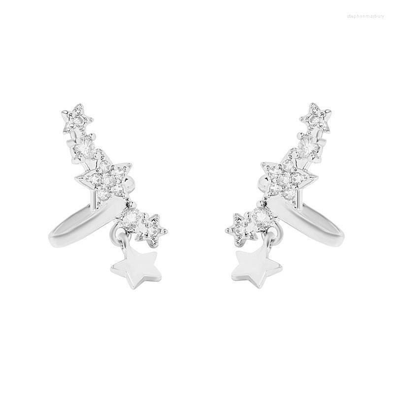 

Backs Earrings Karopel Gypsophila Zircon Ear Bone Clip For Women Pierced 2023 Trendy Clips Jewelry Gift