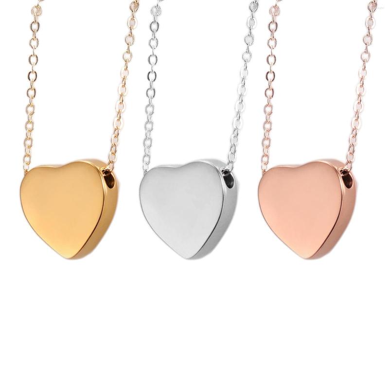 

Chains Urn Chain Jewelry Sealing Fashion Memorial Container Detachable Pendant Cremation Necklace For Men Hair Pet