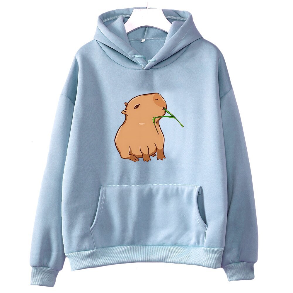 

Hoodies Sweatshirts Funny Capybara Print for Teen Girls Kawaii Cartoon Top Boy Unisex Fashion Harajuku Graphic Hooded Pullover 230413, Red