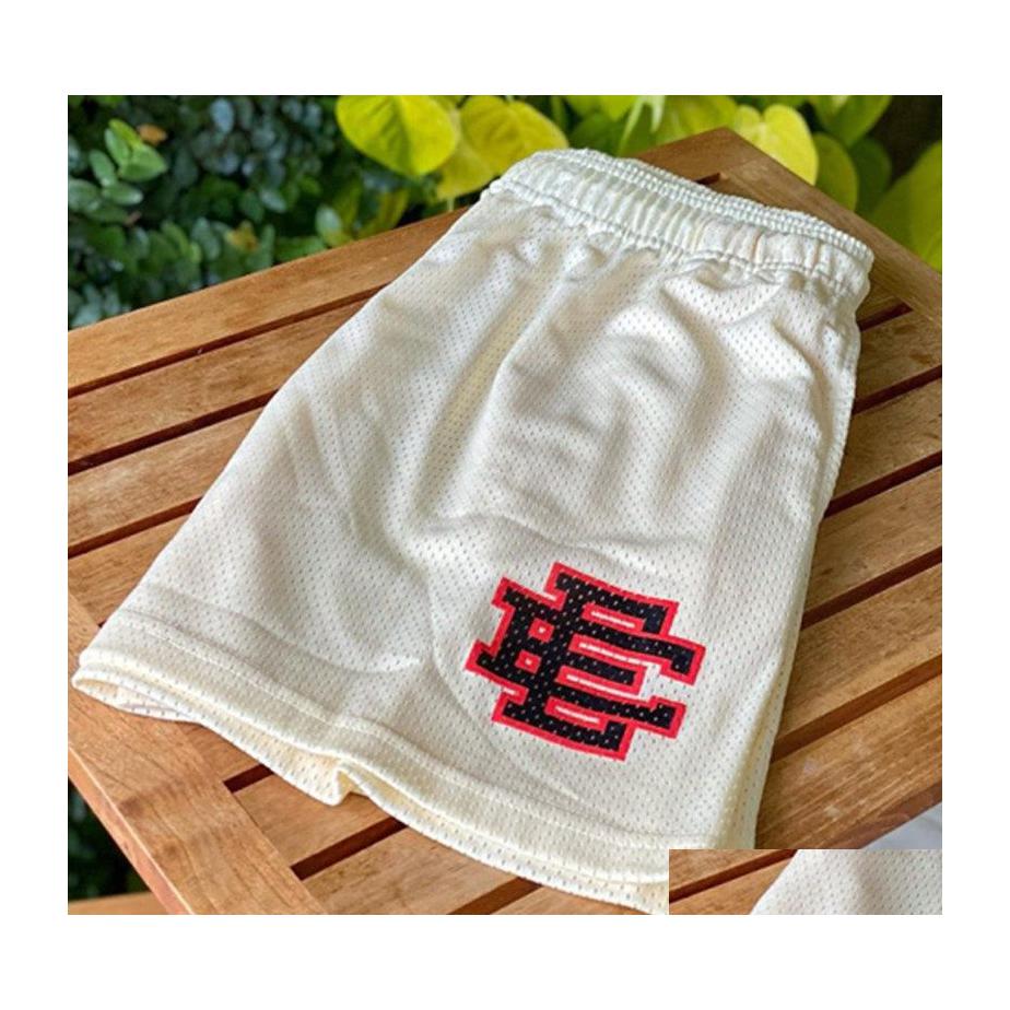 

Men'S Shorts Eric Emanuel Knee Length Beach Striped Quick Drying Loose Basketball For Men Casual Mens Dstring Drop Delivery Apparel C Dhr5V, No7