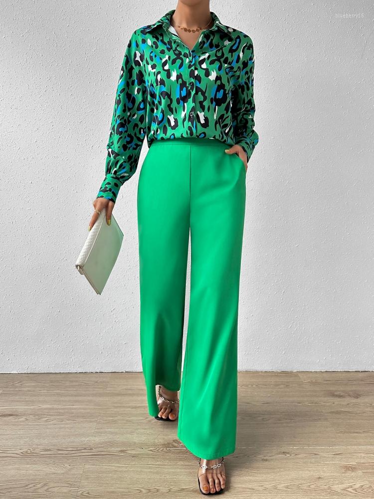 

Ethnic Clothing 2 Piece Women Set Dashiki African Clothes 2023 Spring Summer Fashion Long Sleeve Top And Pants Suit Party Lady Matching Sets