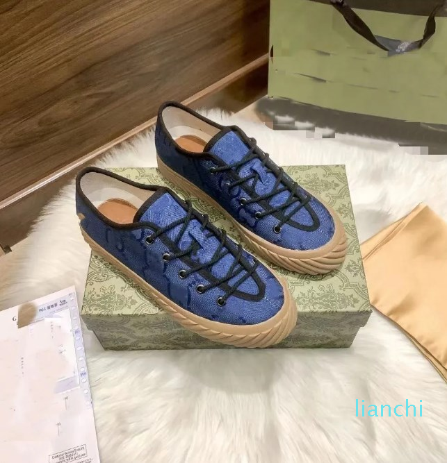 

Canvas shoes beige and Suede sneakers Women Men Shoes Rubber Sole Embroidered Beige Washed Jacquard Denim Fashion Classic trainer