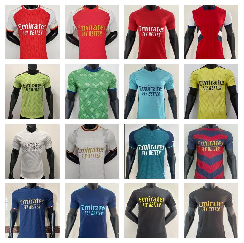 

23 24 G.JESUS JORGINHO soccer jerseys gunners THOMAS PEPE SAKA TIERNEY SMITH ROWE TAVARES SAMBI ODEGAARD NKETIAH 2023 football shirt Men Player version MARTINELLI