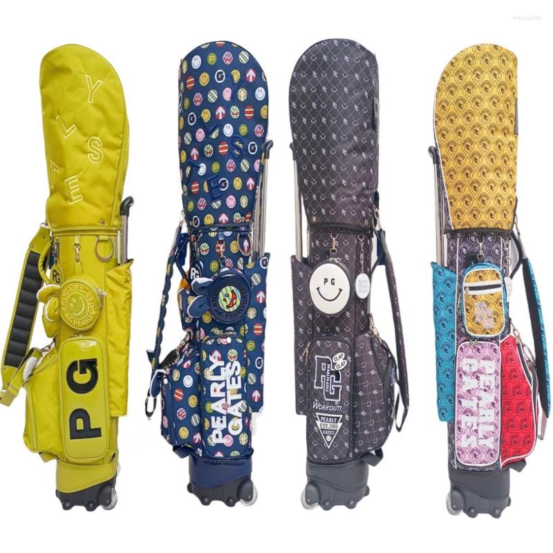 

Duffel Bags Fashion High Quality Golf Caddy Stand Bag Men Women With Wheels 2 Covers