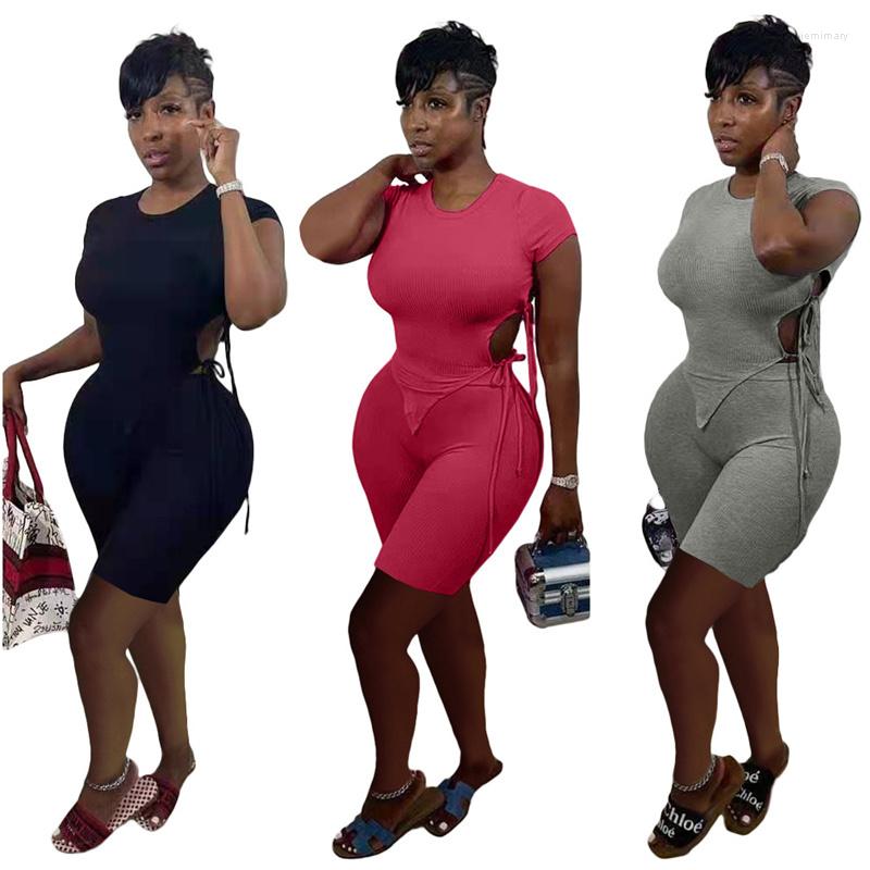 

Women' Tracksuits Women O Neck Shorts Set Casual 2 Pieces Suit Two Piece Sets Active Tracksuit Sporty Summer Outfits, Black