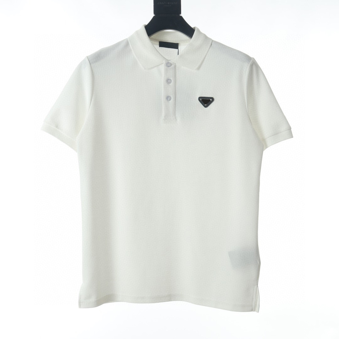 

Men's Plus Tees & Polos Round neck embroidered and printed polar style summer wear with street pure cotton M set shorts tshirt eg3