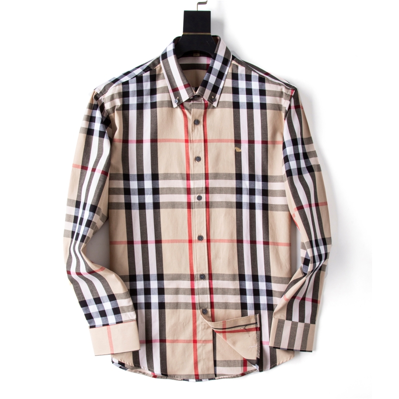 

Classic Shirts Summer 2023 New Medium Plaid Shirt Classic Fashion Men's Luxury Design Cotton Long Sleeve Cardigan Shirt Single breasted Polo Shirt size M- Men, Customize