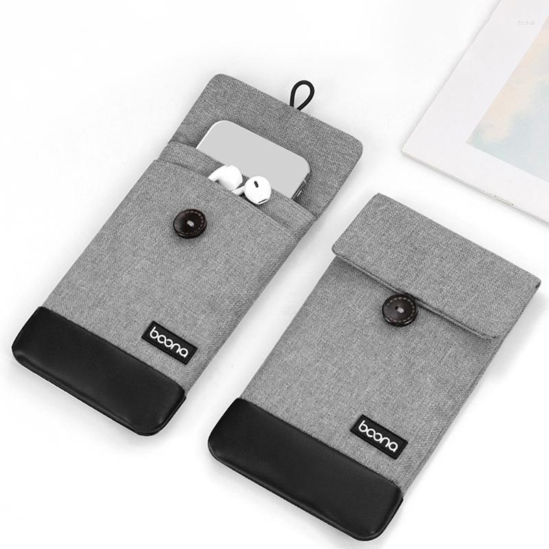 

Wallets Source Electronics Earphone Power Bank Data Cable Accessories Storage Bag Travel Charger Mobile Phone Organizer Pouch Portable, Gray small