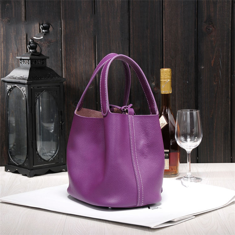 

Picotin Lock New Fashion Luxury Designer Women's Bag Handbags Famous Brands Top Quality Genuine Leather Bags Ladies Shopping Bag