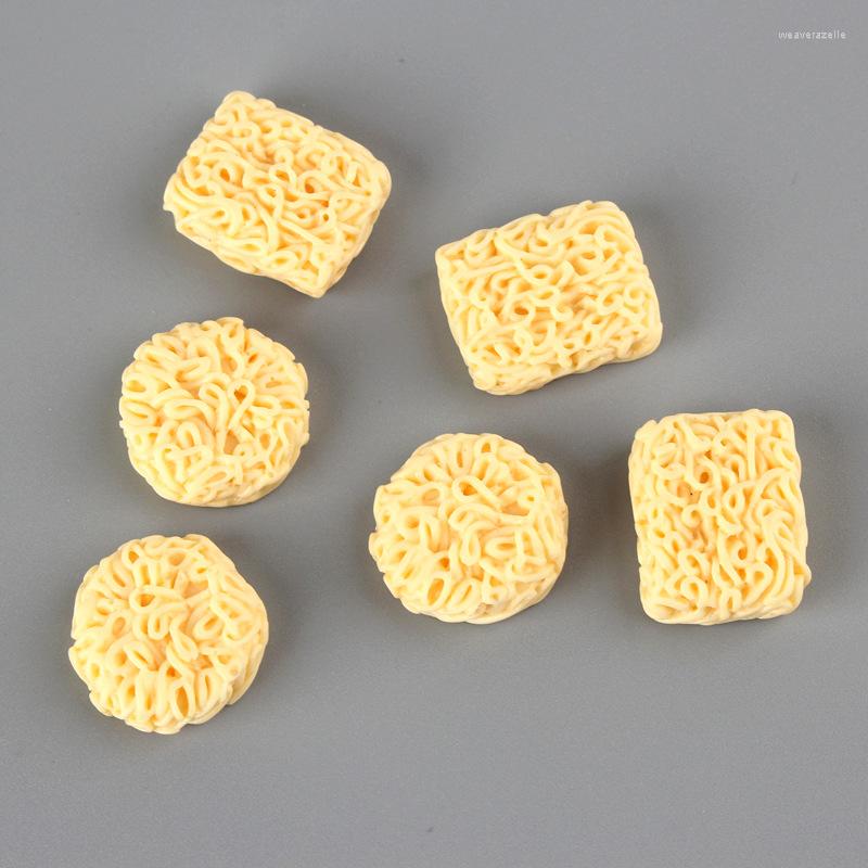 

Charms 10pcs/Lot Kawaii Instant Noodles Food Resin Cabochons Flatback Ornament Accessories Girls Hair Bow Center DIY Garment Ornaments