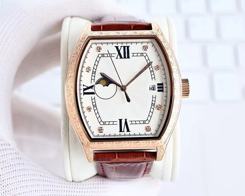 

Boutique men's watch Fully automatic mechanical movement Top 316 stainless steel case strap, Color 3